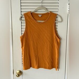 J. Crew Sleeveless Tank Top in vivid Yellow